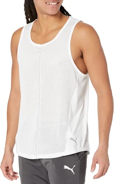 Пуловер PUMA Run Cloudspun Singlet, цвет Puma White