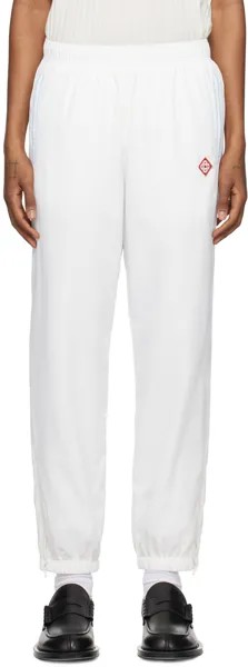 Белые спортивные брюки на кулиске Casablanca