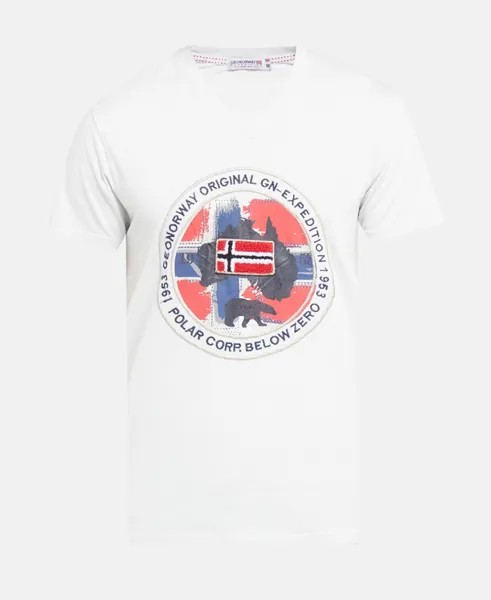 Футболка Geographical Norway, светло-серый