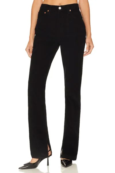 Ботинки RE/DONE Originals 70s High Rise Skinny, цвет Black Cord