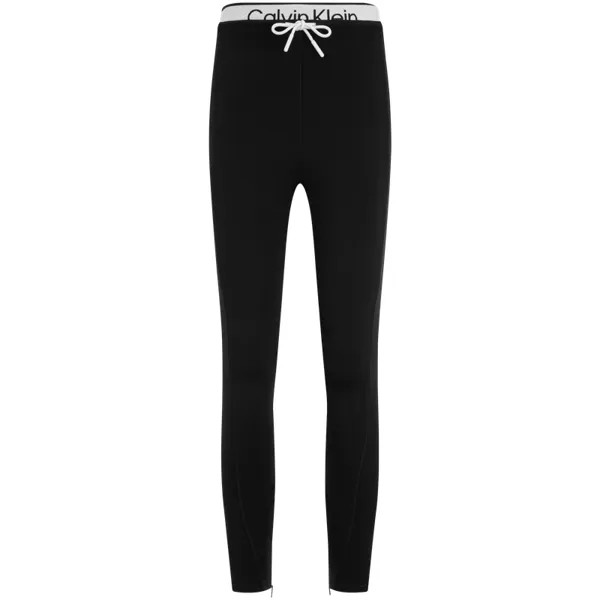 Calvin Klein Женские трикотажные спортивные штаны, цвет 001 - Black