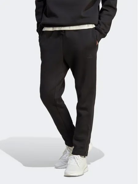 Спортивные брюки стандартного кроя Adidas, черный