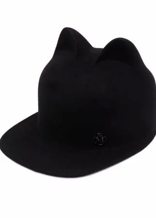 Maison Michel cat ears wool hat