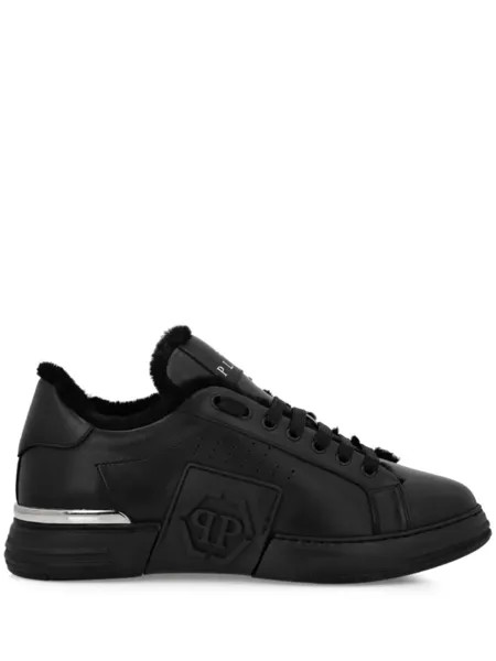 Philipp Plein кеды Hexagon, черный
