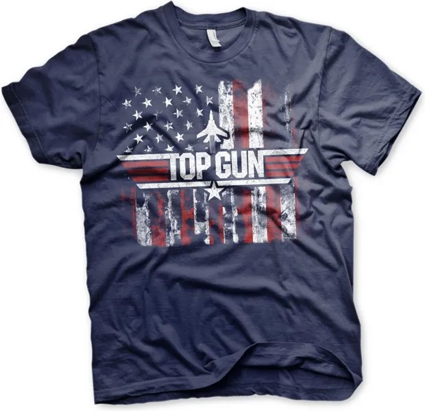 Футболка TOP GUN, синий