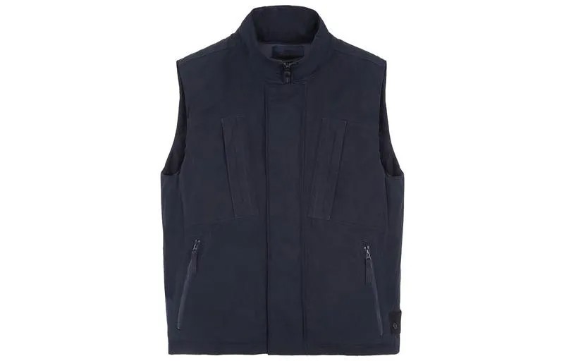 Жилет унисекс темно-синий Stone Island, синий