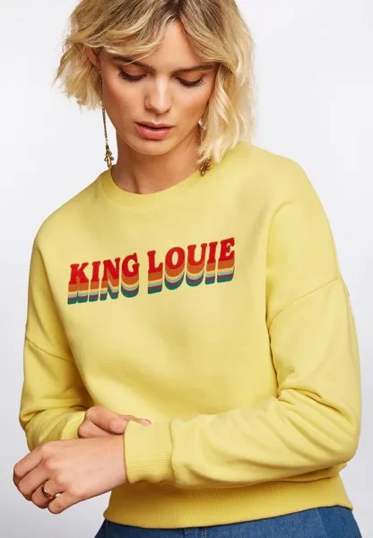 Толстовка VALENTINA PEACHY King Louie, цвет custard yellow