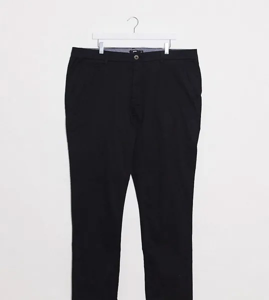 Черные узкие чиносы Jacamo-Черный