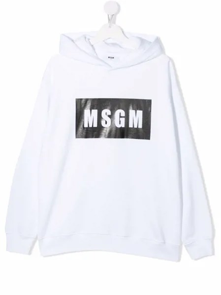MSGM Kids худи с логотипом