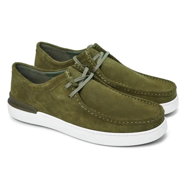 Мужские полуботинки Clarks, оливковые