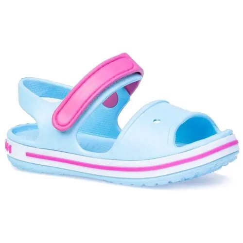 Пляжная обувь для девочек котофей 325093-02 размер 27 цвет голубой