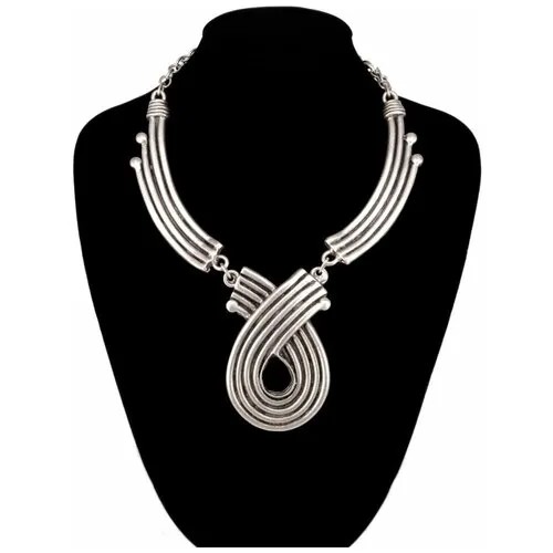 Колье OTOKODESIGN, серебристый