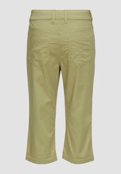 Брюки CAPRI MIT SCHMALEM BEINVERLAUF QS, оливковый
