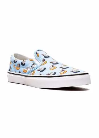 Vans Kids слипоны Classic Slip-On Floatie Sharks