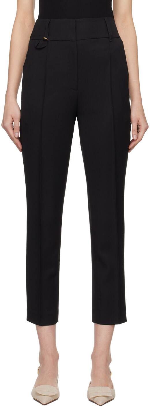 Черные брюки Les Classiques 'Le Pantalon Court' Jacquemus