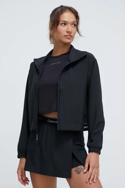 Ветрозащитная куртка Calvin Klein Performance, черный