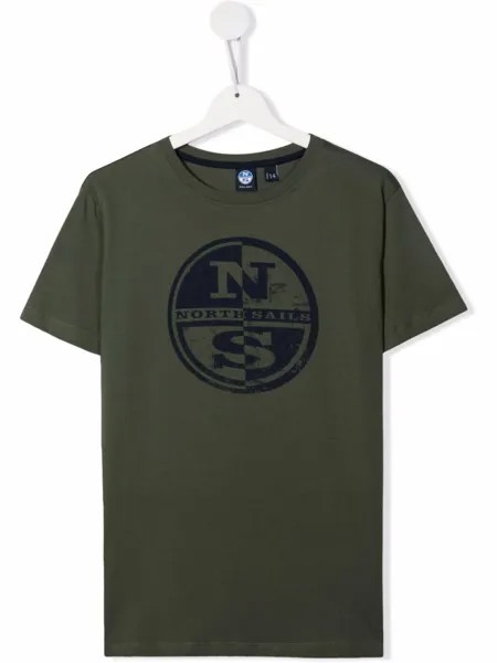 North Sails Kids футболка с логотипом