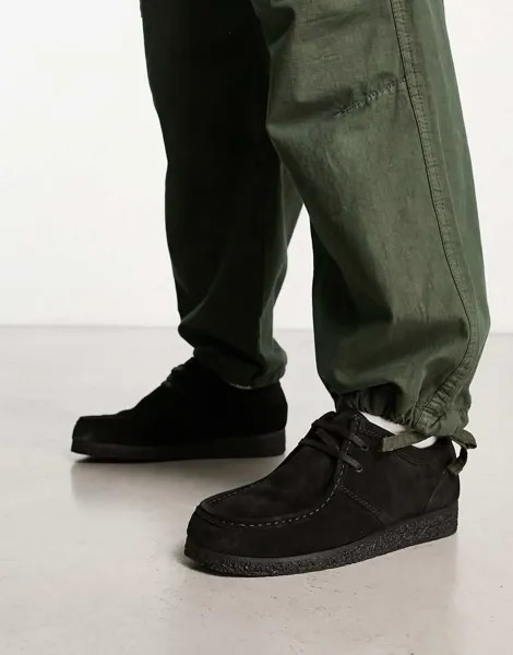 Черные замшевые туфли-дезерты Schuh phoenix