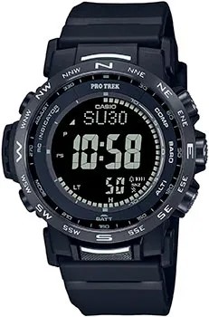 Японские наручные  мужские часы Casio PRW-35Y-1B. Коллекция Pro-Trek
