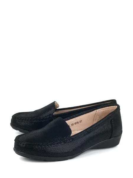 Мокасины женские BERTEN BSL 20-878 черные 39 RU