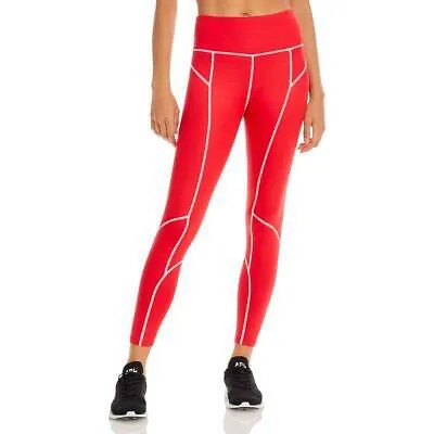 Женские красные спортивные леггинсы для бега, йоги и фитнеса цвета Aqua XL BHFO 4144