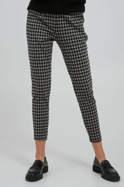 Брюки ICHI Stoffhose, зеленый