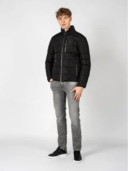 Переходная куртка regular fit Geox, черный