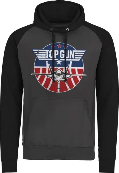 Толстовка TOP GUN Hoodie, серый