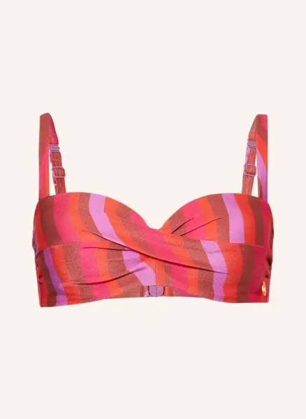 Лиф бикини на косточках Ten Cate, красный