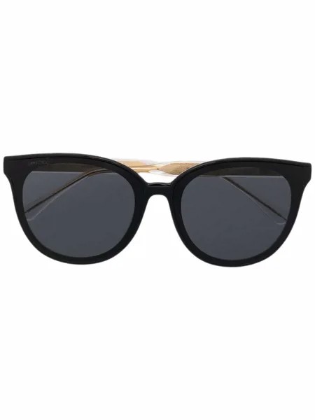 Jimmy Choo Eyewear солнцезащитные очки в оправе 'кошачий глаз'