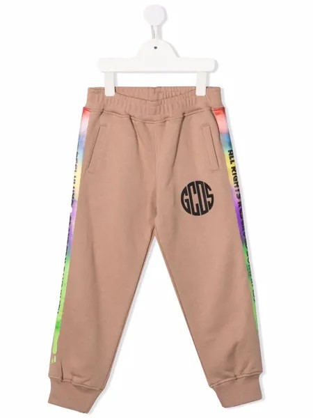 Gcds Kids спортивные брюки с логотипом