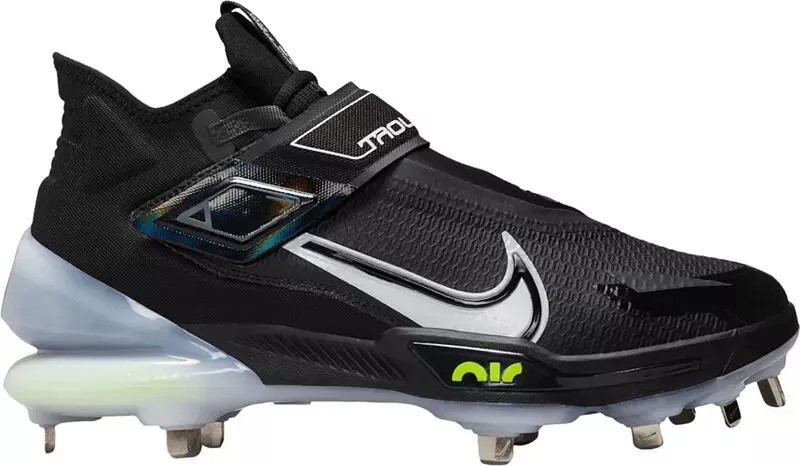 Мужские металлические бейсбольные бутсы Nike Force Zoom Trout 8 Elite, черный/серый