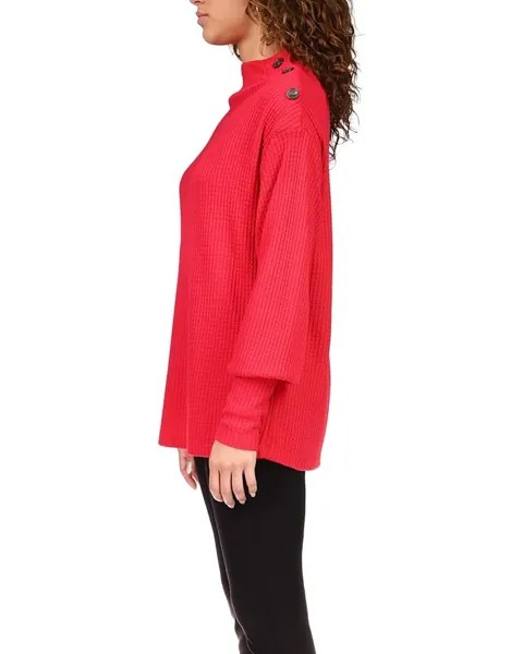 Топ Sanctuary High Standards Waffle Top, цвет Rouge