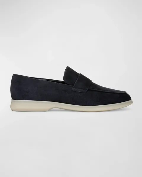 Замшевые повседневные спортивные лоферы Vince, цвет Taupe Clay Beige Suede