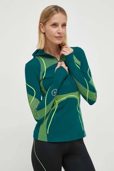 Толстовка TruePace для тренировок adidas by Stella McCartney, бирюзовый