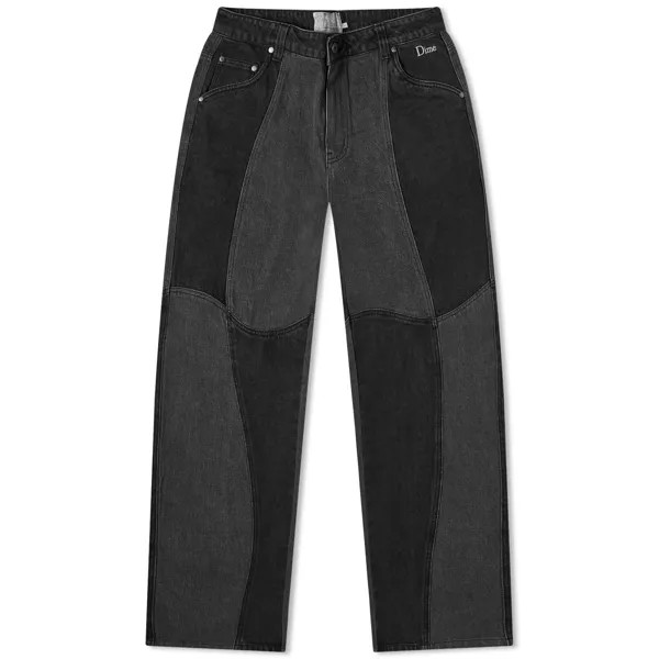 Брюки Dime Blocked Relaxed Denim Pant, цвет Washed Black