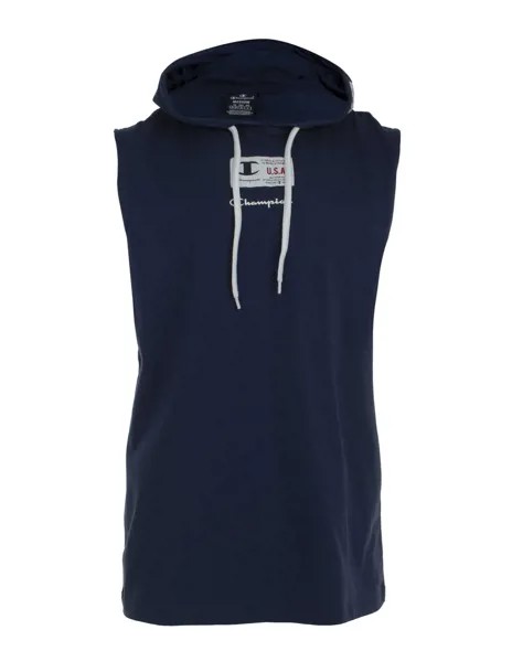 Майка мужская Champion Legacy Basketball Hooded Sleeveless T-Shirt синяя L