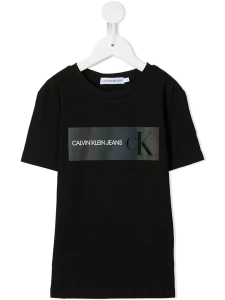Calvin Klein Kids футболка с логотипом