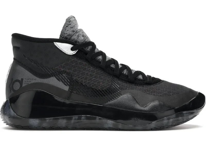 Кроссовки Nike KD 12, черный / серый / антрацитовый