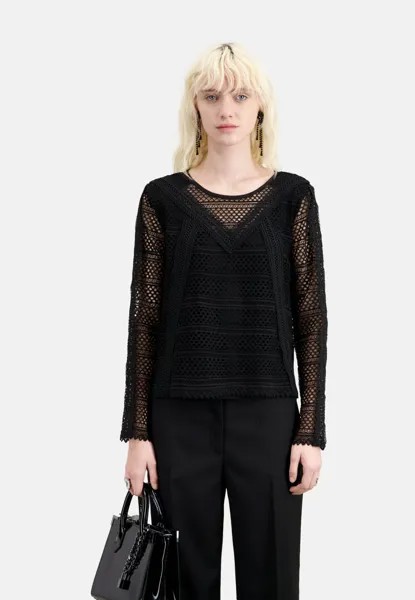 Блузка En Guipure The Kooples, черный