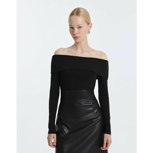 Лонгслив Gloria Jeans GJ BLACK, размер L (48-50), , чёрный