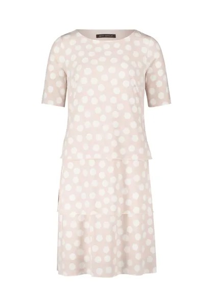 Ярусное платье с короткими рукавами BETTY BARCLAY, цвет Rose Cream