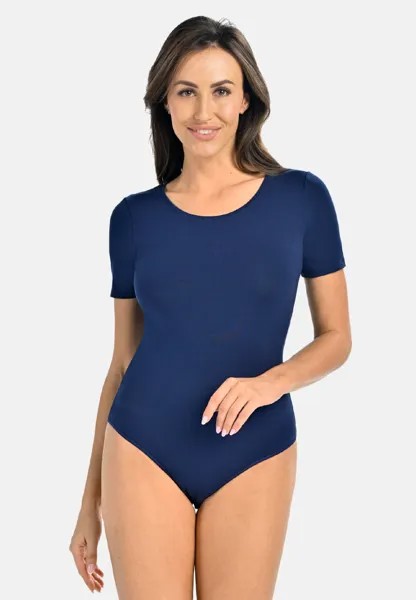 Боди Teyli suit für Frauen mit kurzen Ärmeln Shirty, синий