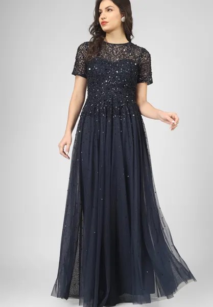 Вечернее платье Montreal Maxi Lace & Beads, цвет navy