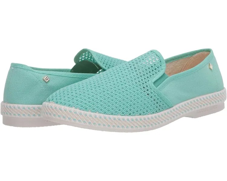 Кроссовки Rivieras Classic Canvas & Mesh Slip-On, цвет Menthe