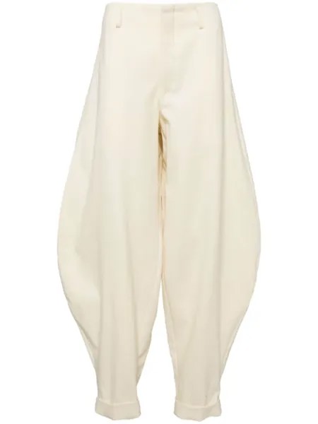 Comme des Garçons Homme Plus зауженные брюки, нейтральный цвет