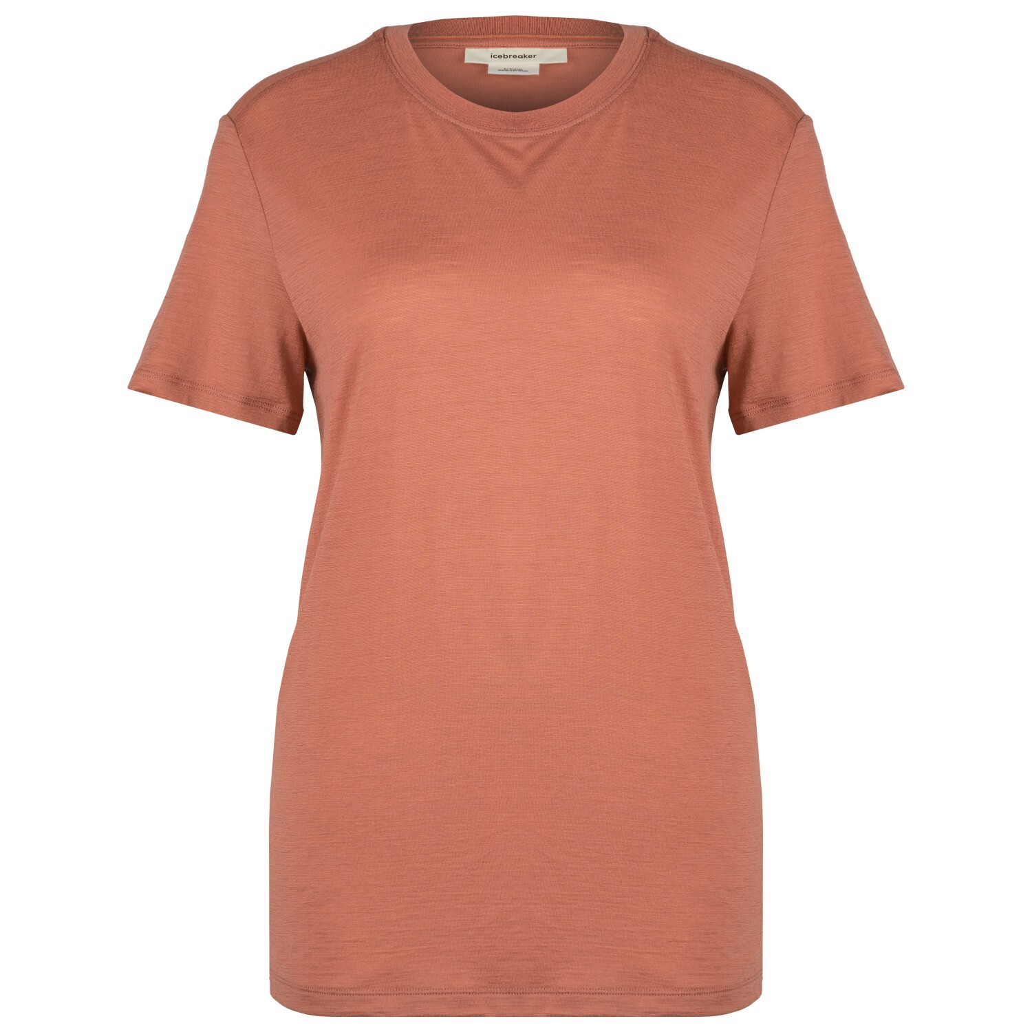 Рубашка из мериноса Icebreaker Merino 150 Tech Lite III S/S Relaxed, цвет Cedar Wood