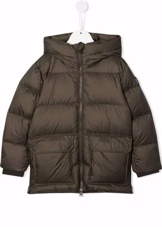 Woolrich Kids пуховик с капюшоном