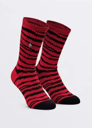 Носки VOLCOM Vibes Socks Carmine Red 2021