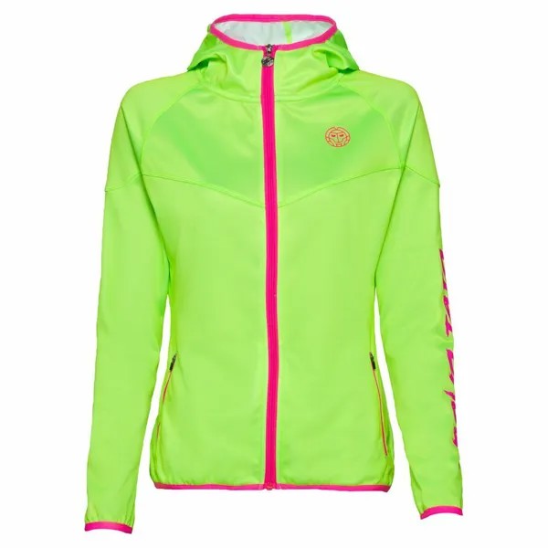 Спортивная куртка BIDI BADU Inga Tech Jacket - neongreen/pink, цвет neongrün/pink